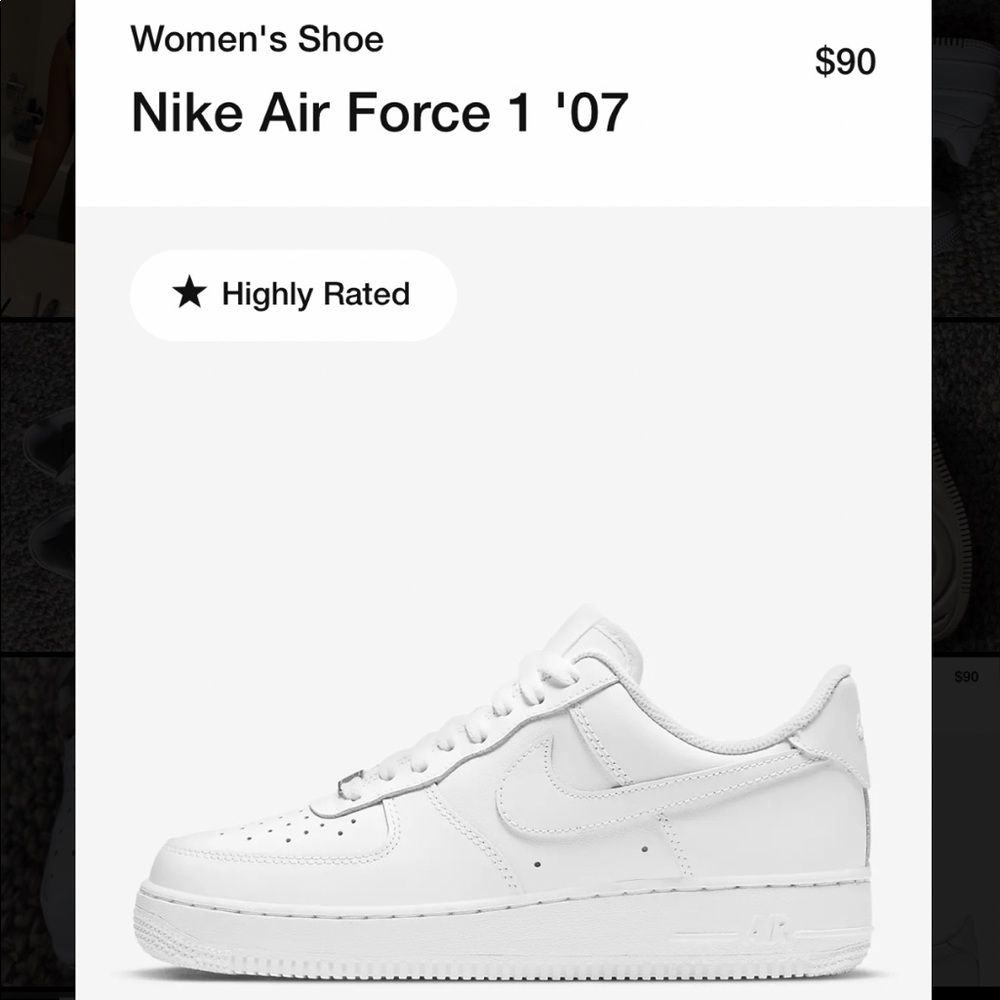 Used Nike Air Force 1 - Women’s Size 7.5